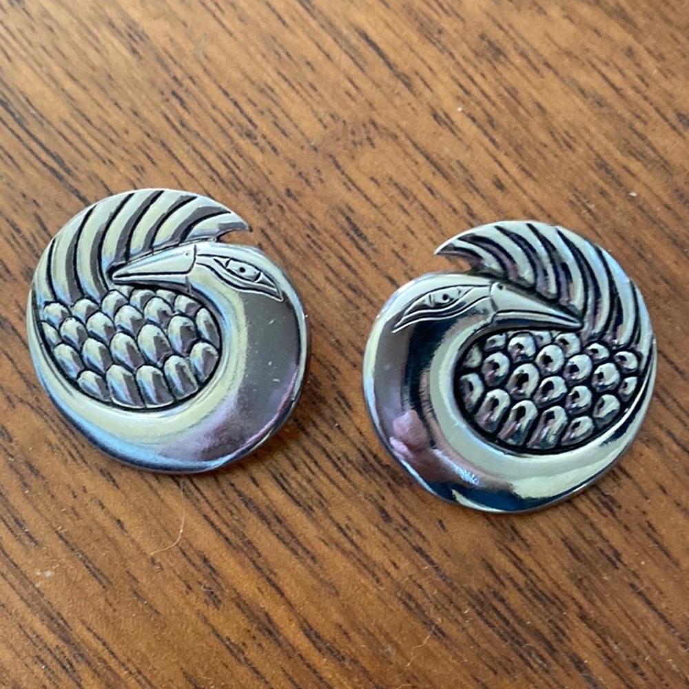 Vintage Laurel Burch earrings
